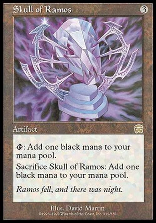 Skull of Ramos ~ Mercadian Masques [ EX ] [ Magic MTG ]