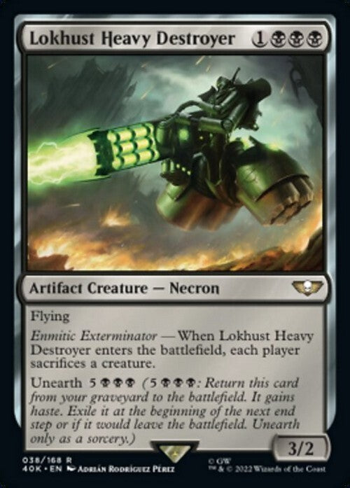 Lokhust Heavy Destroyer ~ Commander: Warhammer 40,000 [ NM ] [ Magic MTG ]