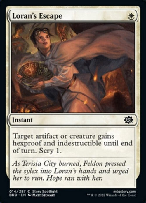 Loran's Escape ~ The Brothers' War [ NM ] [ Magic MTG ]