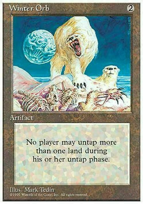 Winter Orb ~ Fourth Edition [ EX ] [ Magic MTG ]