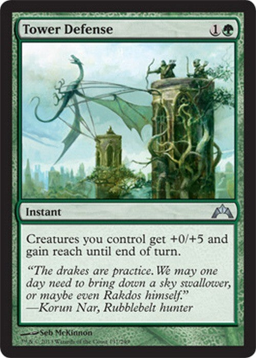 Tower Defense ~ Gatecrash [ EX ] [ Magic MTG ]