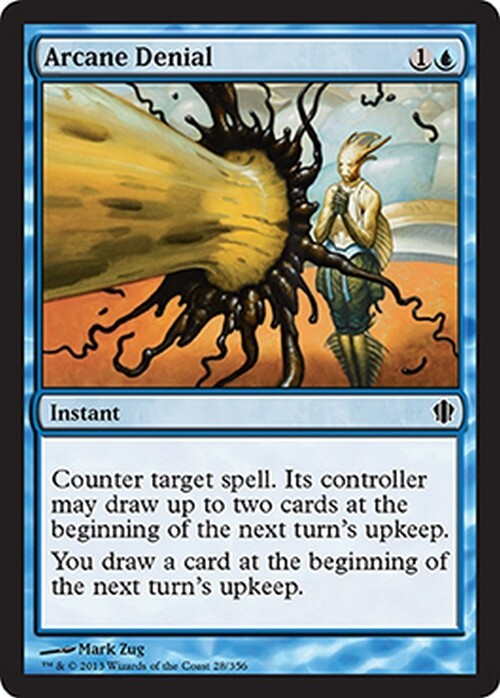 Arcane Denial ~ Commander 2013 [ EX ] [ Magic MTG ]