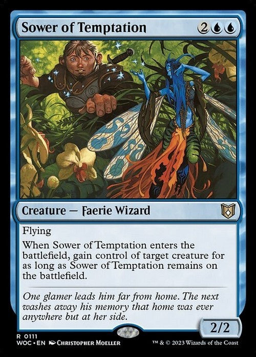 Sower of Temptation ~ Commander: Wilds of Eldraine [ NM ] [ Magic MTG ]