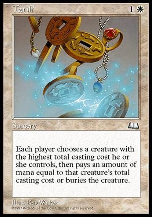 Tariff ~ Weatherlight [ EX ] [ Magic MTG ]