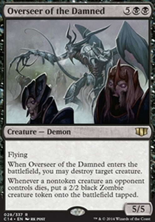 Overseer of the Damned ~ Commander 2014 [ EX ] [ Magic MTG ]
