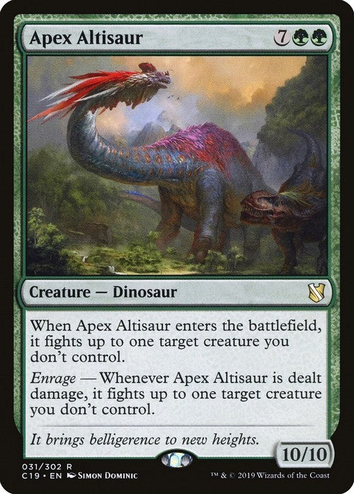 Apex Altisaur ~ Commander 2019 [ NM ] [ Magic MTG ]