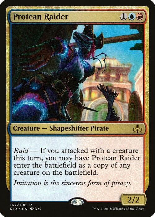 Protean Raider ~ Rivals of Ixalan [ EX ] [ Magic MTG ]