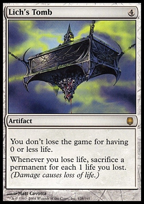 Lich's Tomb ~ Darksteel [ PLAYED ] [ Magic MTG ]