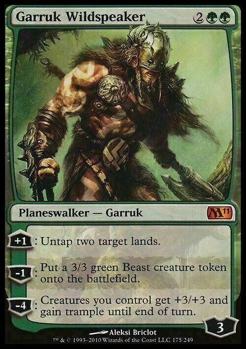 Garruk Wildspeaker ~ Magic 2011 [ EX ] [ Magic MTG ]