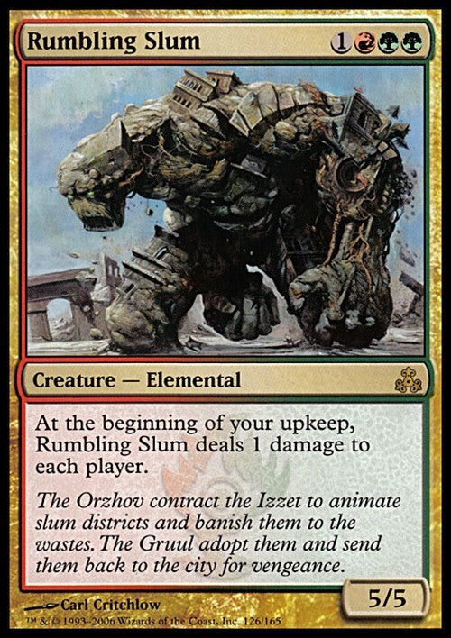 Rumbling Slum ~ Guildpact [ EX ] [ Magic MTG ]