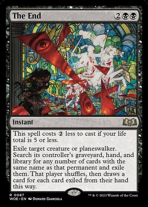 The End ~ Wilds of Eldraine [ NM ] [ Magic MTG ]
