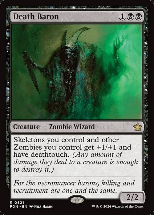 Death Baron ~ Foundations [ NM ] [ Magic MTG ]