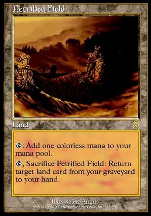 Petrified Field ~ Odyssey [ EX ] [ Magic MTG ]