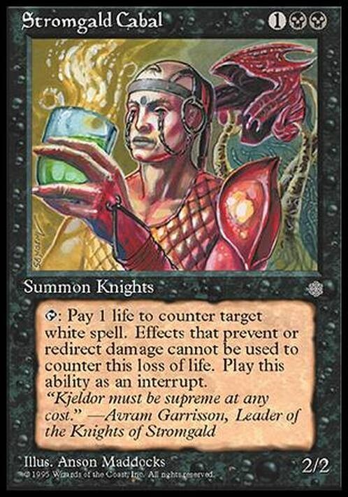 Stromgald Cabal ~ Ice Age [ EX ] [ Magic MTG ]