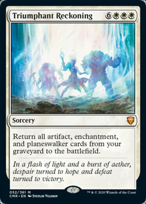 Triumphant Reckoning ~ Commander Legends 1 [ NM ] [ Magic MTG ]