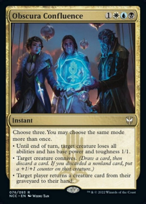Obscura Confluence ~ Commander: Streets of New Capenna [ NM ] [ MTG ]