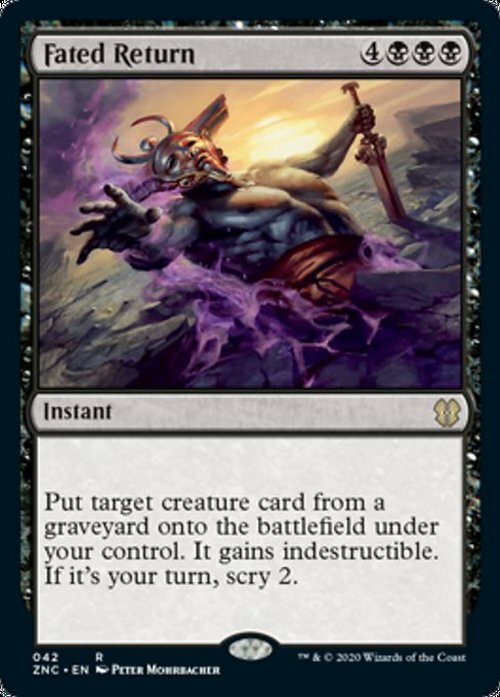 Fated Return ~ Commander: Zendikar Rising [ NM ] [ Magic MTG ]
