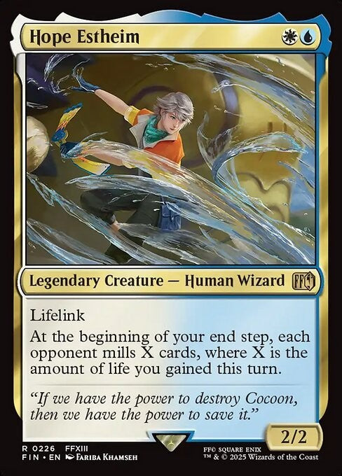 Hope Estheim ~ Final Fantasy [ NM ] [ Magic MTG ]