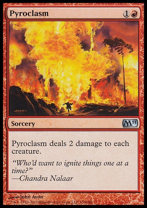 Pyroclasm ~ Magic 2011 [ EX ] [ Magic MTG ]