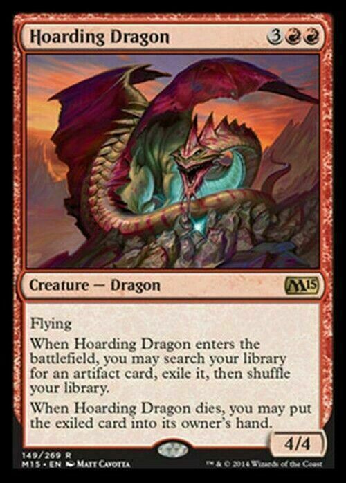 Hoarding Dragon ~ Magic 2015 [ EX ] [ Magic MTG ]
