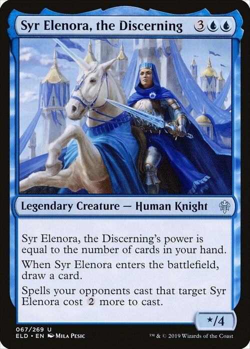 Syr Elenora, the Discerning ~ Throne of Eldraine [ NM ] [ Magic MTG ]