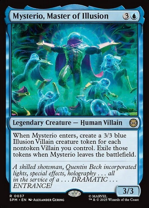 Mysterio, Master of Illusion ~ Spider-Man [ NM ] [ Magic MTG ]
