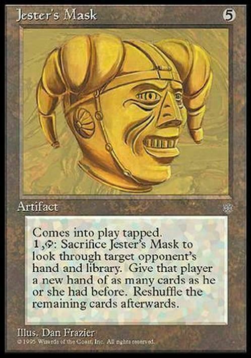 Jester's Mask ~ Ice Age [ GOOD CONDITION ] [ Magic MTG ]
