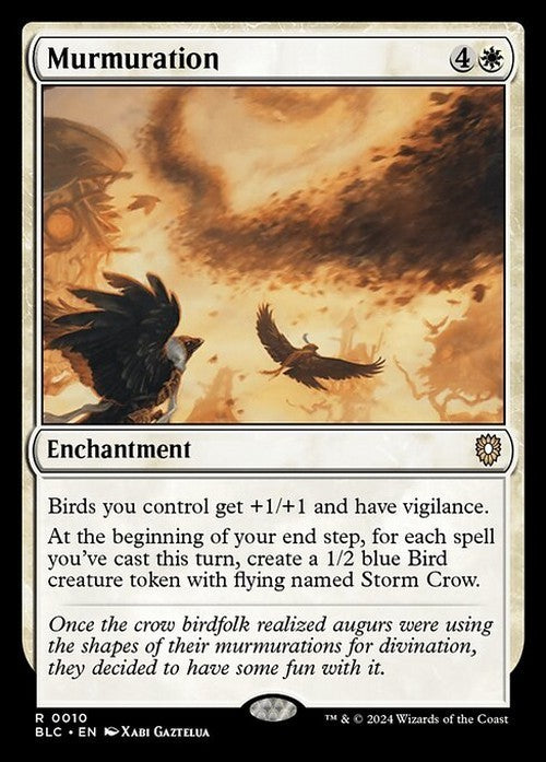 Murmuration ~ Commander: Bloomburrow [ NM ] [ Magic MTG ]