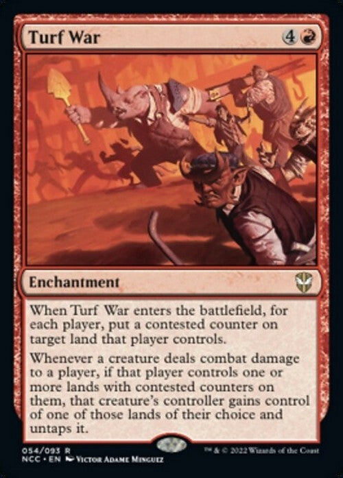Turf War ~ Commander: Streets of New Capenna [ NM ] [ Magic MTG ]