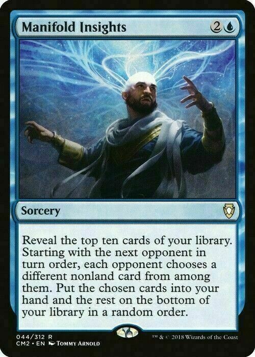 Manifold Insights ~ Commander Anthology 2 [ NM ] [ MTG ]