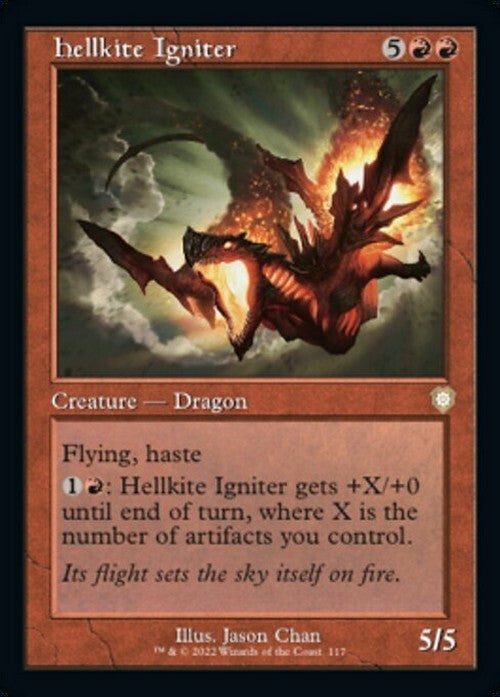Hellkite Igniter ~ Commander: The Brothers' War [ NM ] [ Magic MTG ]