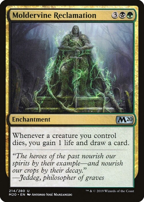 Moldervine Reclamation ~ Core 2020 [ EX ] [ Magic MTG ]