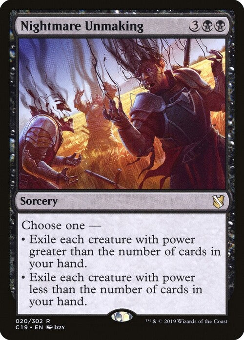 Nightmare Unmaking ~ Commander 2019 [ NM ] [ Magic MTG ]