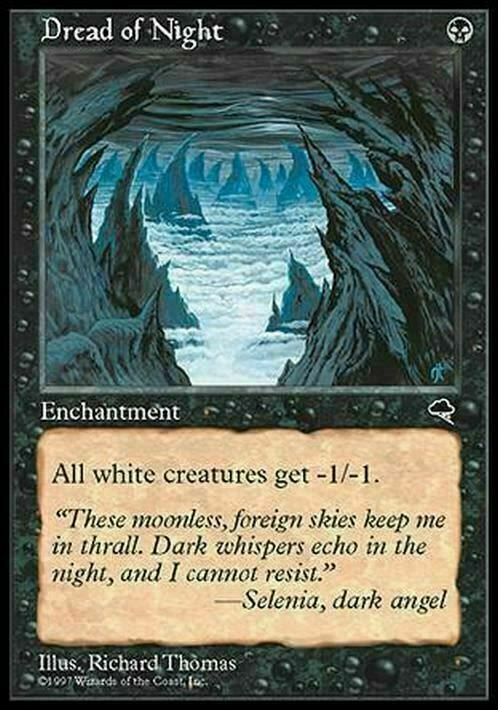Dread of Night ~ Tempest [ EX ] [ Magic MTG ]