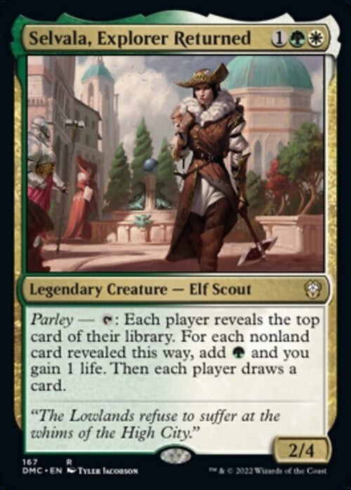 Selvala, Explorer Returned ~ Commander: Dominaria United [ NM ] [ Magic MTG ]