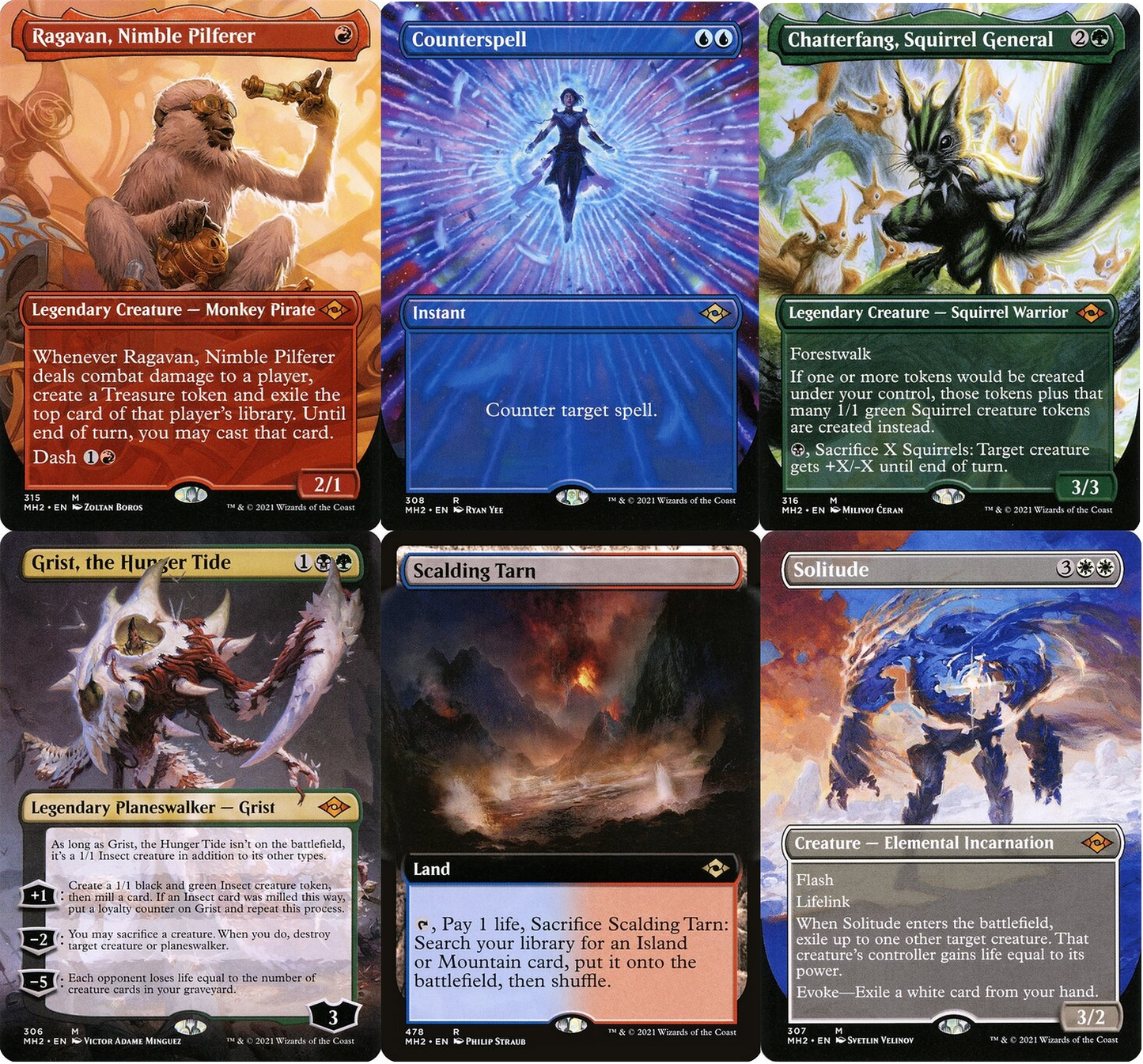 Choose your BORDERLESS / Extended ~ Modern Horizons 2 [ NM ] [ Magic MTG ]