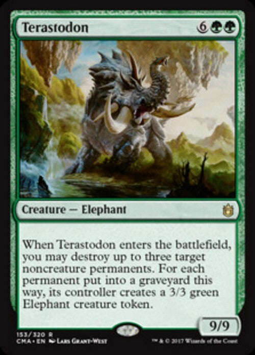 Terastodon ~ Commander Anthology 1 [ EX ] [ Magic MTG ]