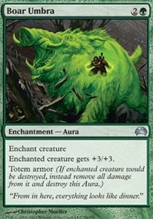 Boar Umbra ~ Planechase [ EX ] [ Magic MTG ]