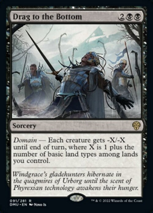 Drag to the Bottom ~ Dominaria United [ NM ] [ Magic MTG ]