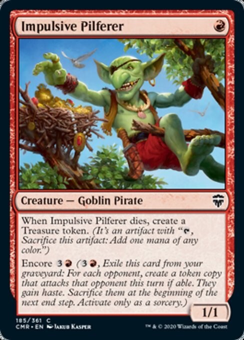Impulsive Pilferer ~ Commander Legends 1 [ NM ] [ Magic MTG ]