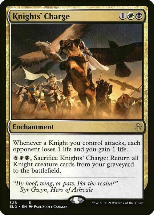 Knights' Charge ~ Throne of Eldraine [ NM ] [ Magic MTG ]