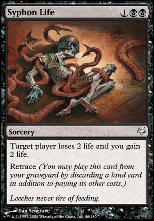 Syphon Life ~ Eventide [ EX ] [ Magic MTG ]