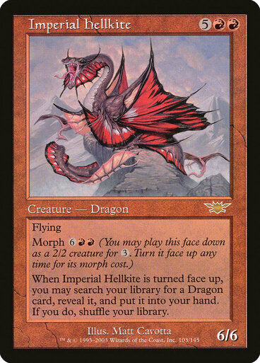Imperial Hellkite ~ Legions [ EX ] [ Magic MTG ]