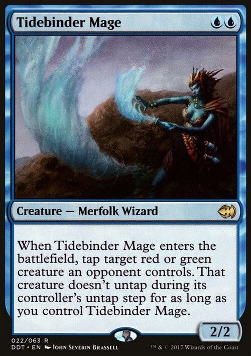 Tidebinder Mage ~ Duel Decks [ EX ] [ Magic MTG ]