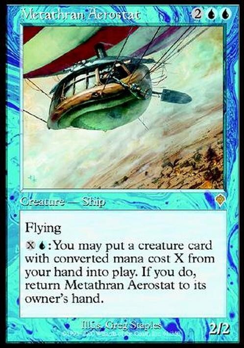 Metathran Aerostat ~ Invasion [ EX ] [ Magic MTG ]