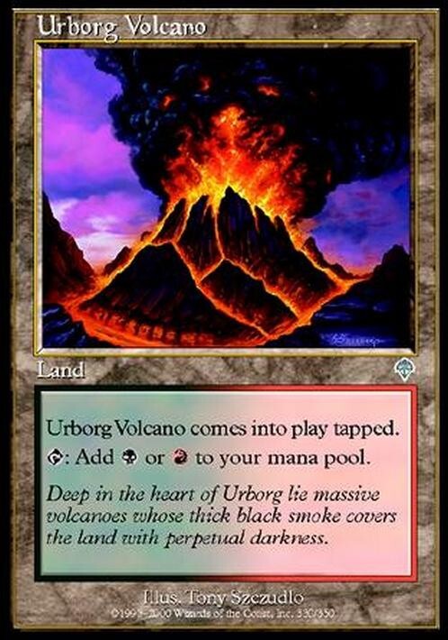 Urborg Volcano ~ Invasion [ EX ] [ Magic MTG ]