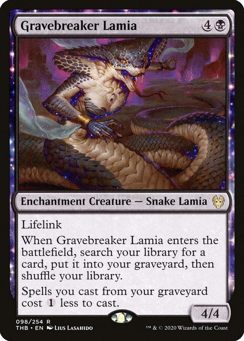 Gravebreaker Lamia ~ Theros Beyond Death [ NM ] [ Magic MTG ]