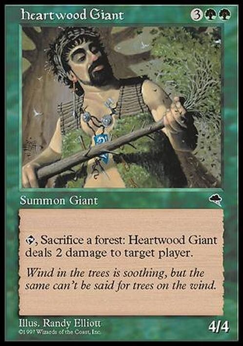 Heartwood Giant ~ Tempest [ EX ] [ Magic MTG ]