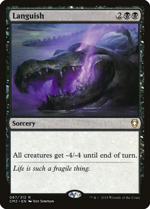 Languish ~ Commander Anthology 2 [ EX ] [ Magic MTG ]