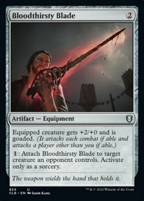 Bloodthirsty Blade ~ Commander Legends 2 [ NM ] [ Magic MTG ]